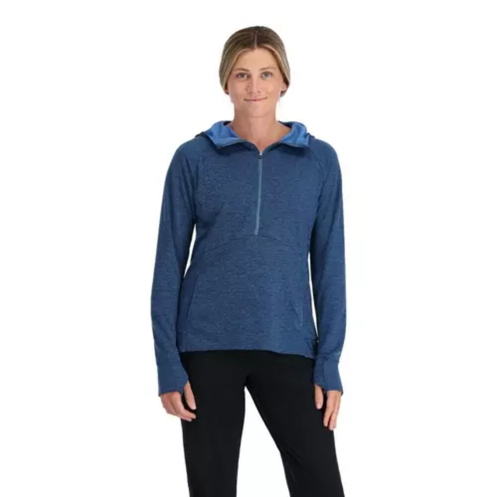 Women's Simms Bugstopper Long Sleeve Hooded Shirt Size S